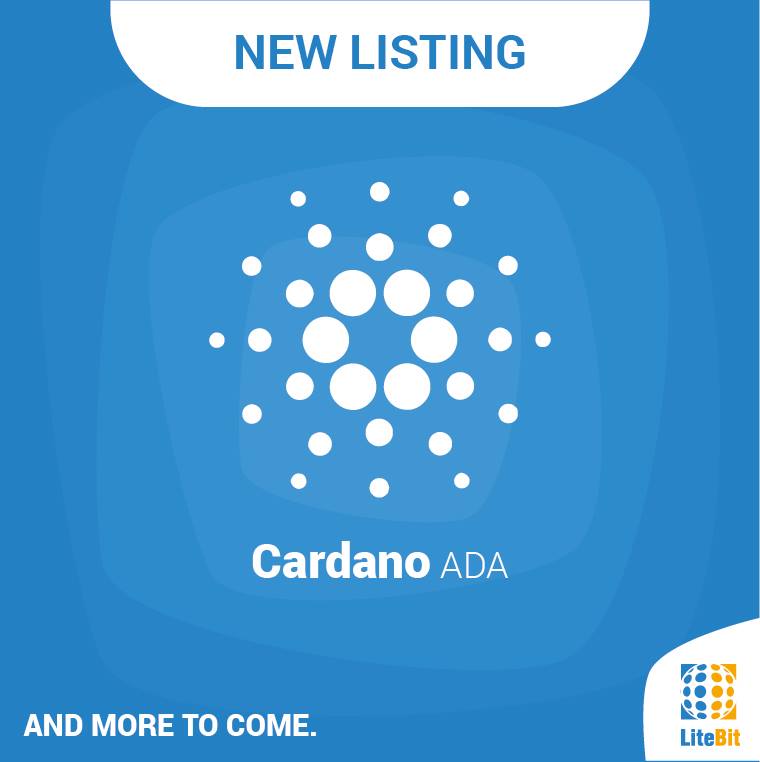 Cardano (ADA) kopen nu via Litebit